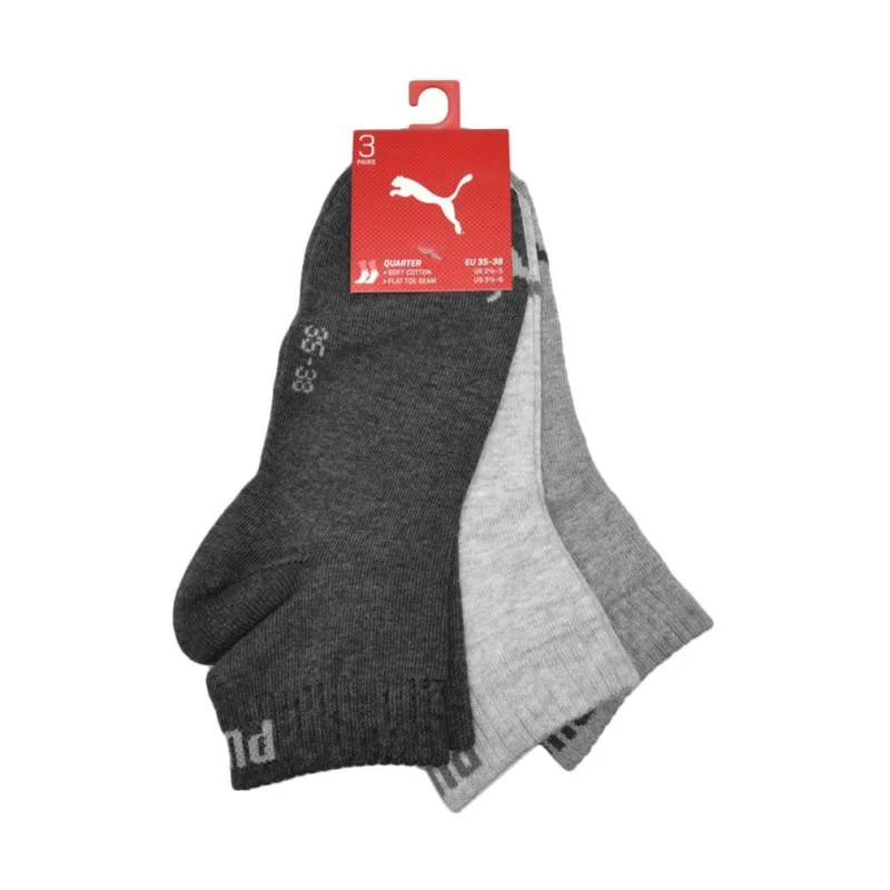 KAOS KAKI SNEAKERS PUMA 3pk Quarter APAC Socks
