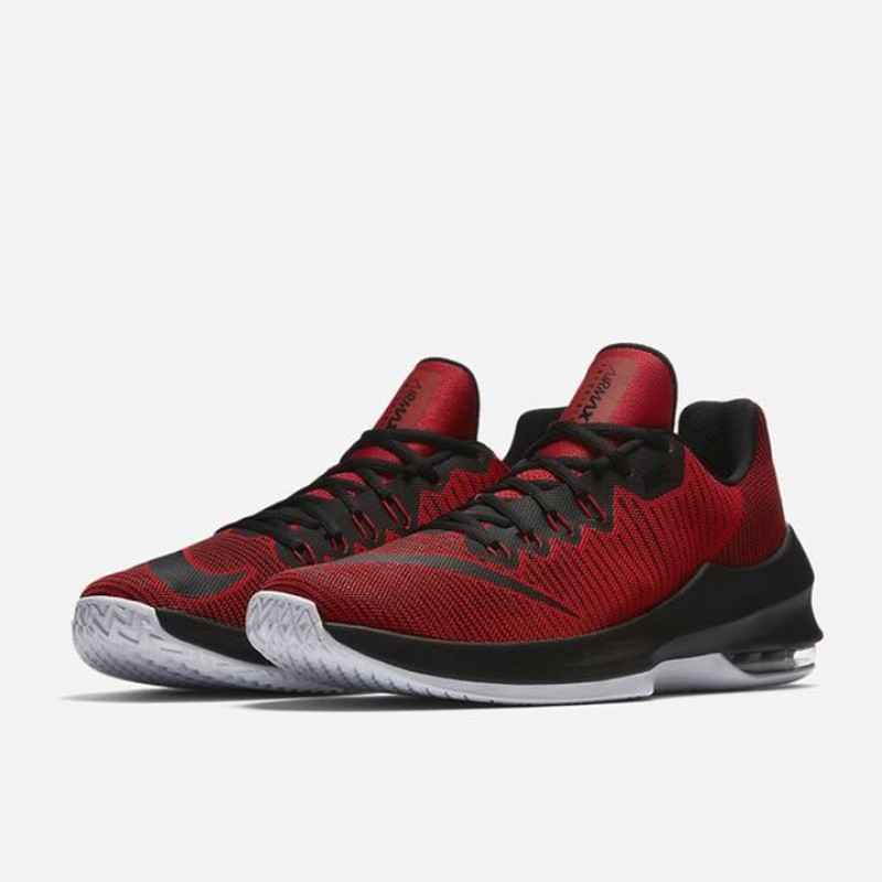 Sepatu Basket Nike Air Max Infuriate Black Red