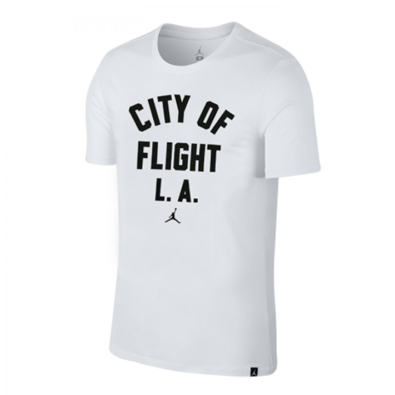 BAJU BASKET AIR JORDAN Sportswear 'City Of Flight' Zip Code Tee