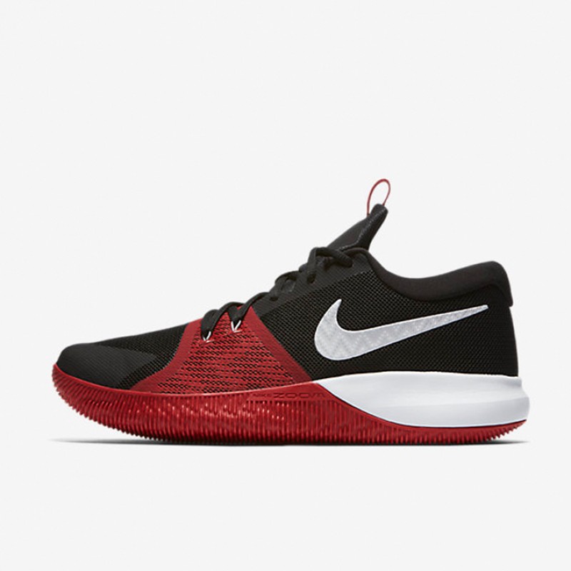 Jual SEPATU BASKET Pria NIKE Zoom Assersion Black Red Original