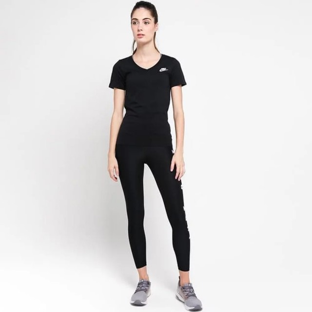 Wmns AS NSW Tee Vneck Lbr foto 3