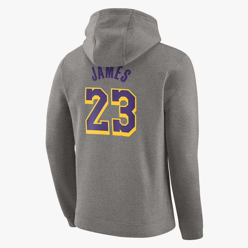 BAJU BASKET NIKE Lebron James Los Angeles Lakers Hoodie