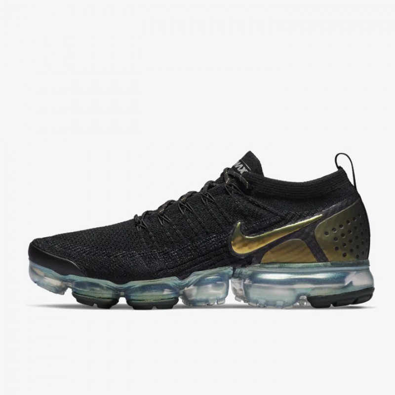 Sepatu Lari Nike Air Vapormax Flyknit Metallic Silver
