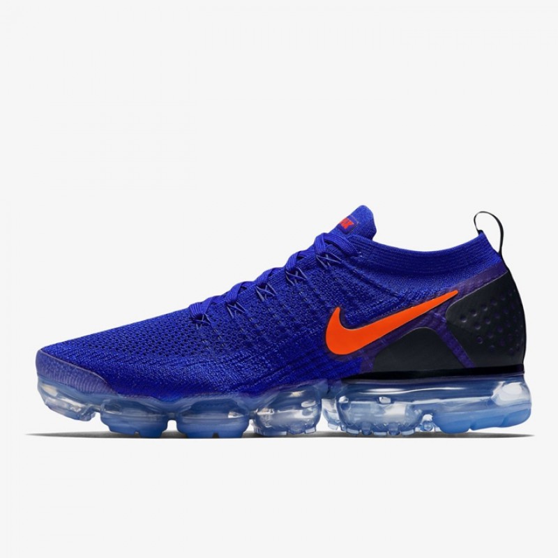 Sepatu Lari Nike Air Vapormax Flyknit Racer Blue