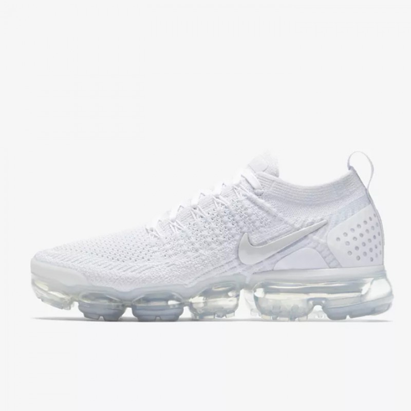 Sepatu Lari Nike Wmns Air Vapormax Flyknit White