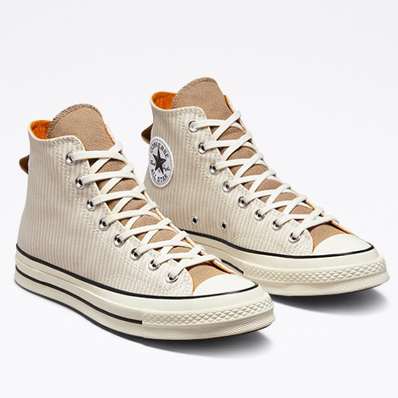 SEPATU SNEAKERS CONVERSE Chuck 70 Hickory Stripe High Top