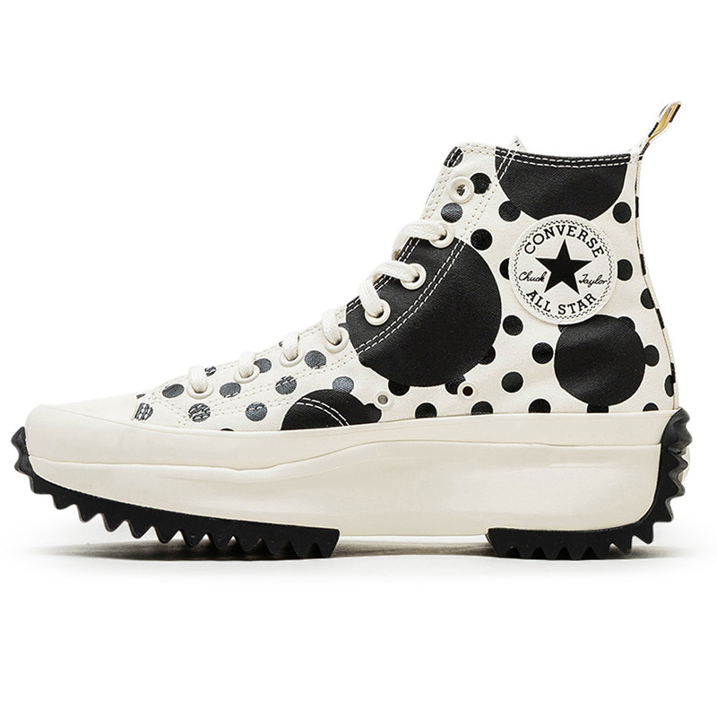SEPATU SNEAKERS CONVERSE Run Star Hike Platform Polka Dots
