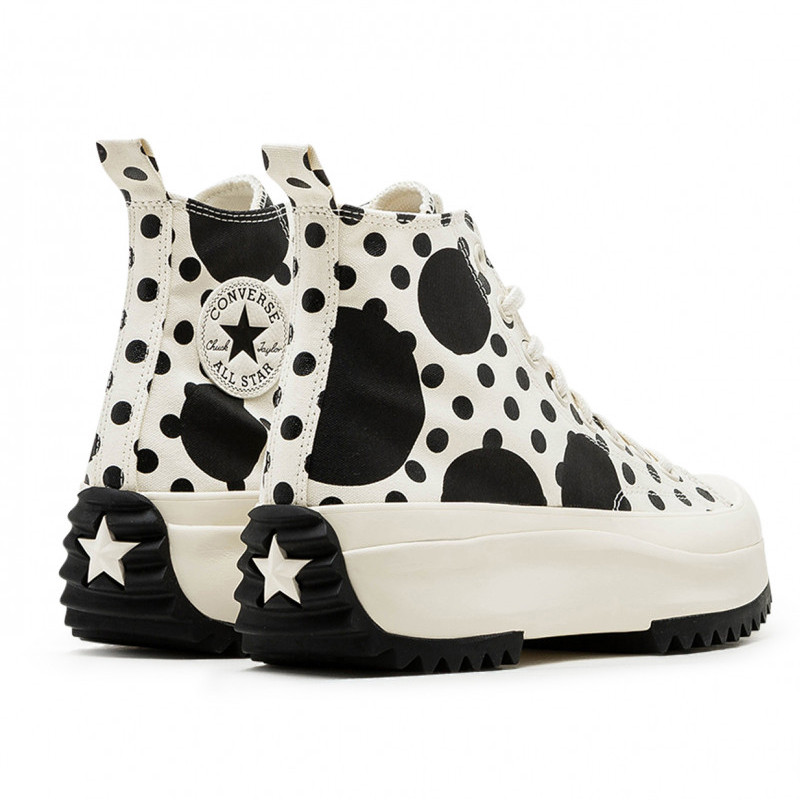 SEPATU SNEAKERS CONVERSE Run Star Hike Platform Polka Dots