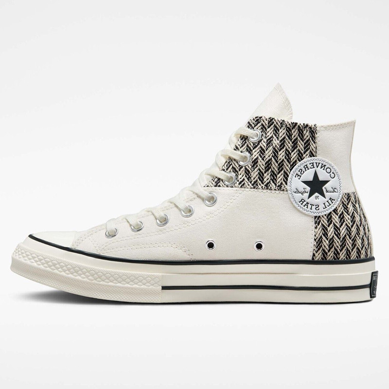 SEPATU SNEAKERS CONVERSE CHUCK 70 HI PATCHWORK HERRINGBONE