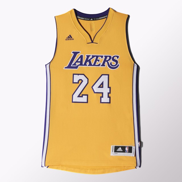 Jual BAJU BASKET Pria ADIDAS LA Lakers Swingman Jersey Yellow Original Termurah di Indonesia Ncrsport