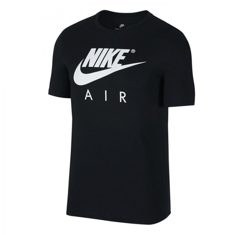 Jual BAJU SNEAKERS Pria NIKE Air Short Sleeves Tee Black