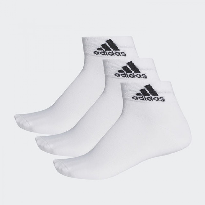 KAOS KAKI SNEAKERS ADIDAS 3PK Performance Thin Ankle Socks