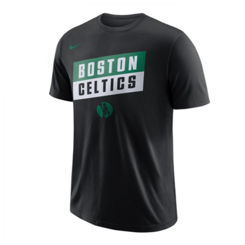Jual BAJU BASKET Pria NIKE Boston Celtics Dry Tee Black Original
