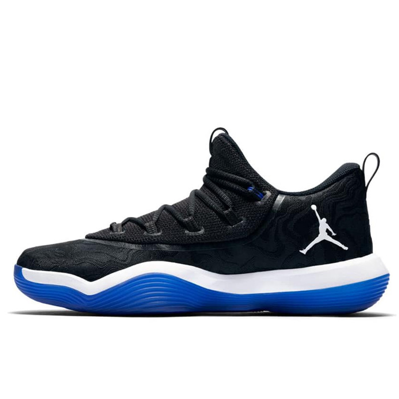 Black Super Fly 2017 Low Sepatu Basket Air Jordan 2017 Low Hyper Royal