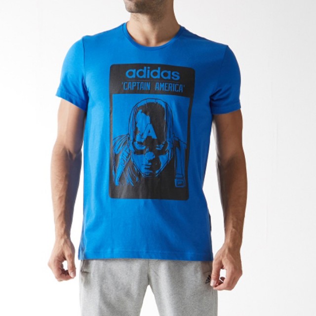 BAJU SNEAKERS ADIDAS Captain America Tee