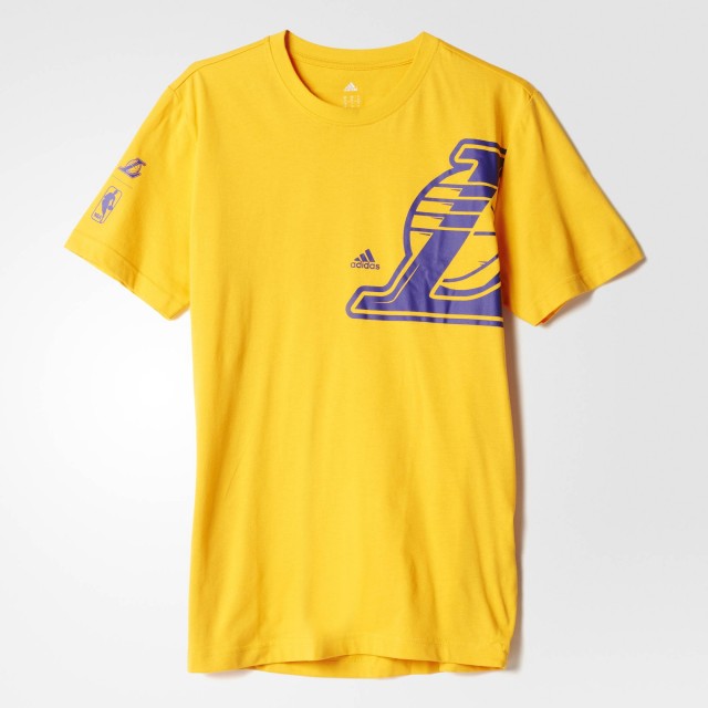 BAJU BASKET ADIDAS Los Angeles Lakers Tee