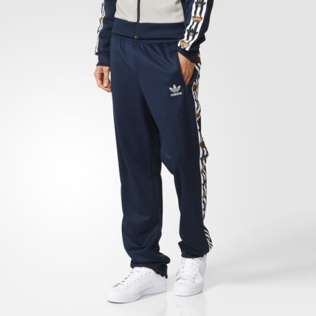 Jual BAJU LARI Pria ADIDAS Nigo Retro Bear Track Pants Navy Original Termurah di Indonesia Ncrsport