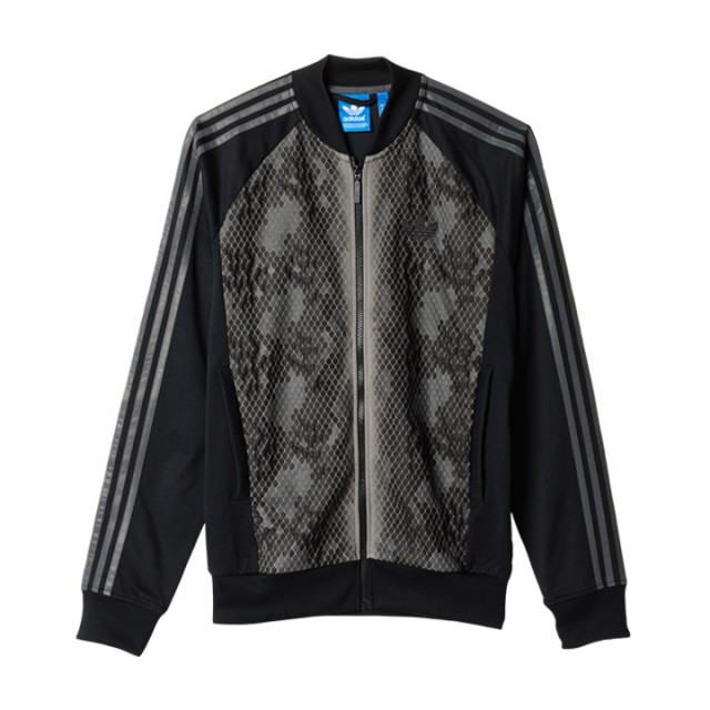 Baju Sneakers Adidas Superstar Snake Jacket Black