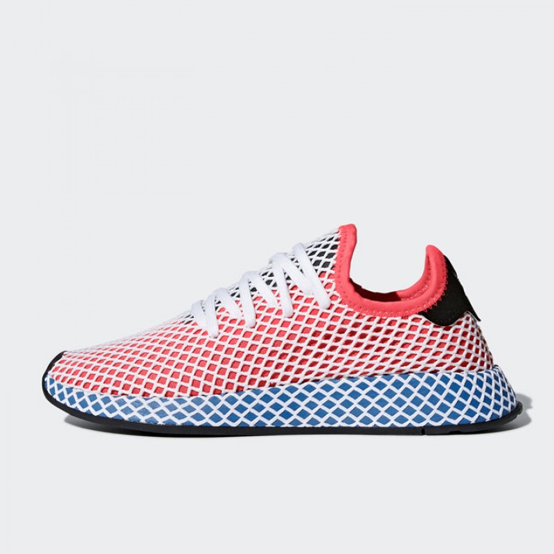 Sepatu Sneakers Adidas Wmns Deerupt Runner Blue