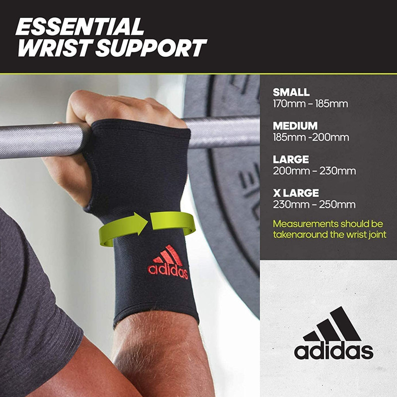 AKSESORIS TRAINING ADIDAS WRIST SUPPORT (S)