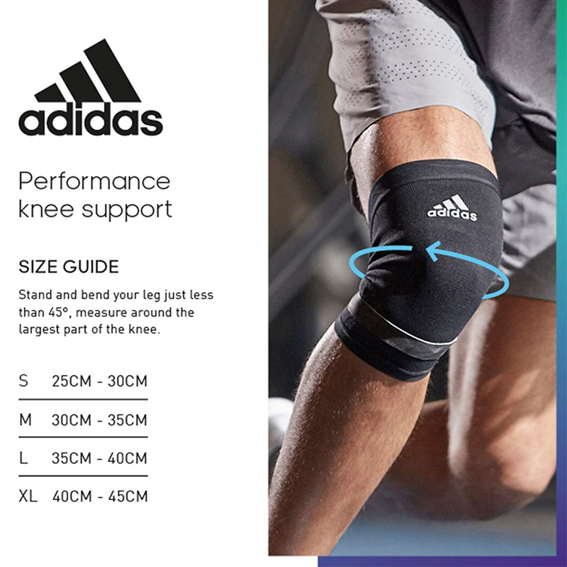 AKSESORIS TRAINING ADIDAS Performance Climacool Knee Support (S)