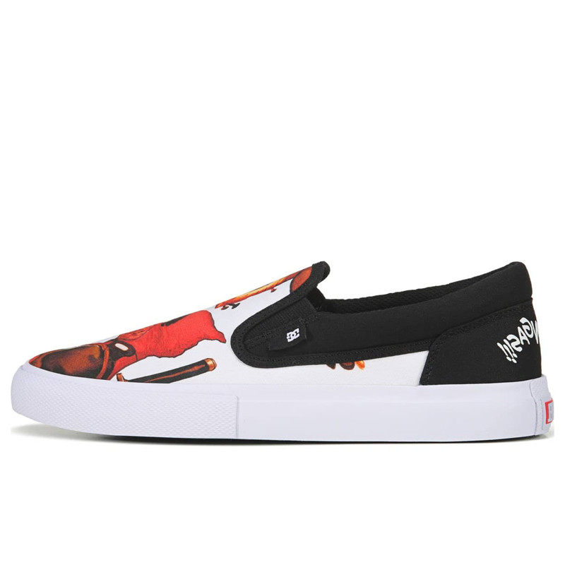 SEPATU SKATE DC SHOES MARVEL DEADPOOL X MANUAL SLIP-ON