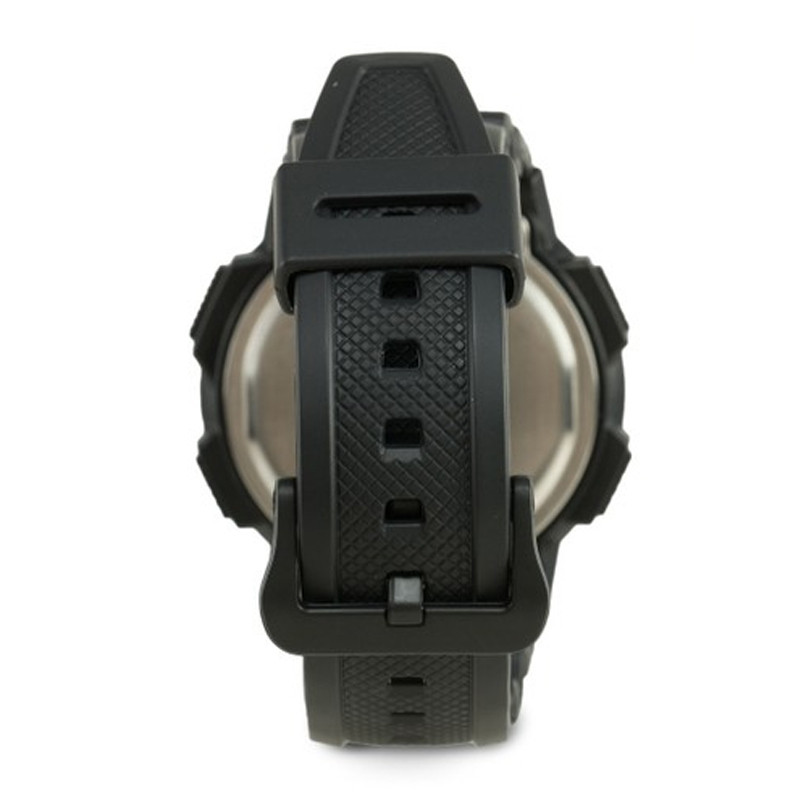 JAM TANGAN  CASIO  Water Resistance 100M Black Resin Band