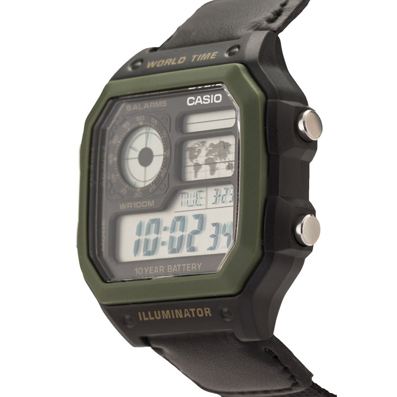 Water Resistant 100M Nylon Band Digital Watches foto 2