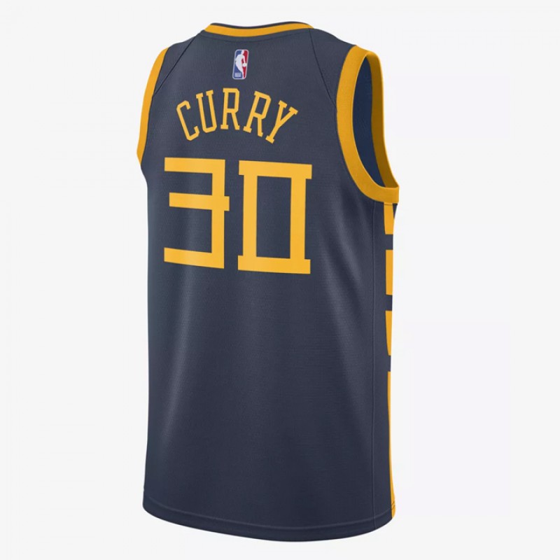 BAJU BASKET NIKE Stephen Curry City Edition Swingman Jersey