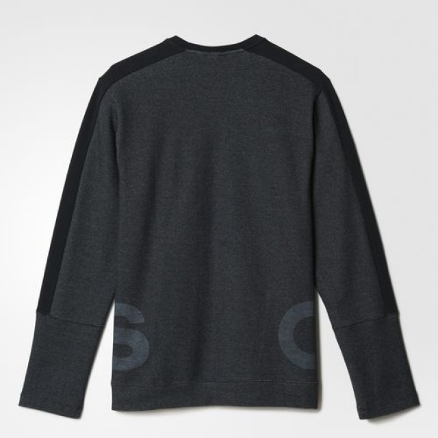 BAJU SNEAKERS ADIDAS Authentic Logo Crew Sweatshirt