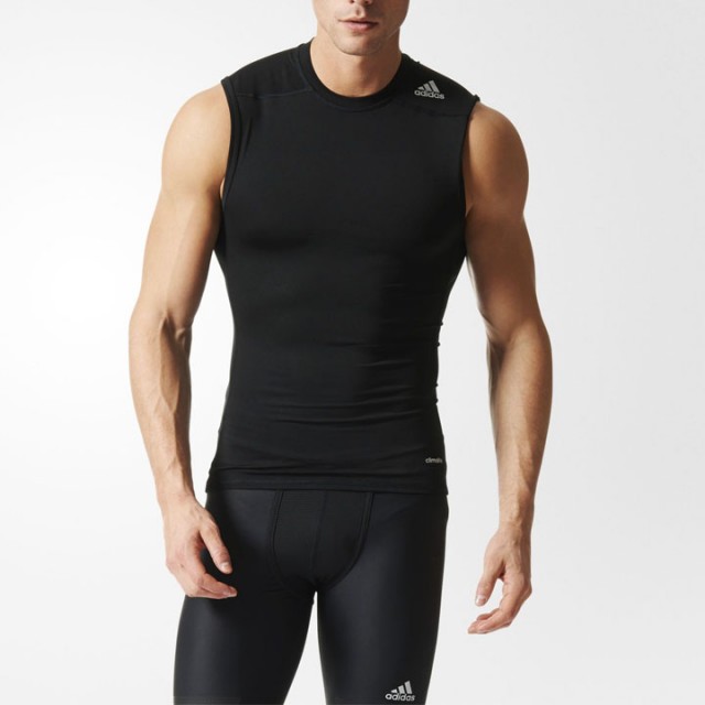 BAJU BASKET ADIDAS Techfit Base Sleeveless Tee