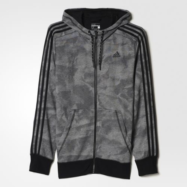 BAJU SNEAKERS ADIDAS Sport Essential 3-Stripes Hoodie