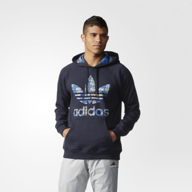 Trefoil Shoe Box Hoodie foto 2