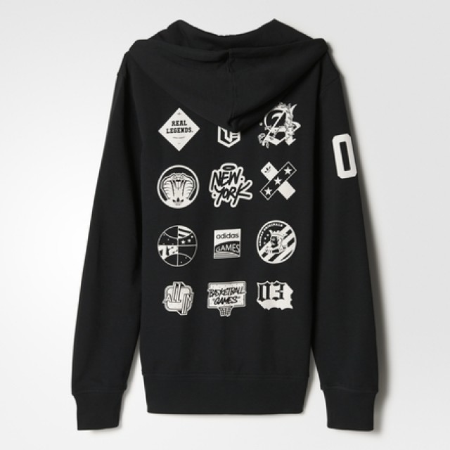 BAJU BASKET ADIDAS Street Basketball Hoodie