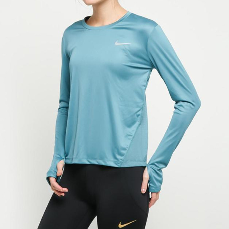 BAJU LARI NIKE Wmns Miler Top Long Sleeve Tee