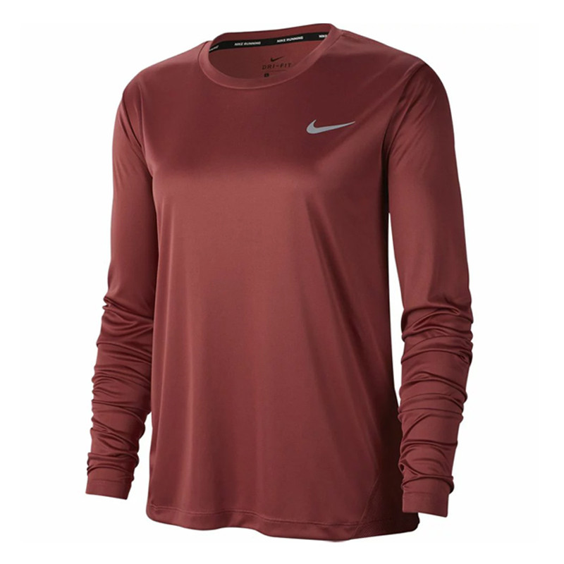 BAJU LARI NIKE Wmns Miler Long Sleeves Tee
