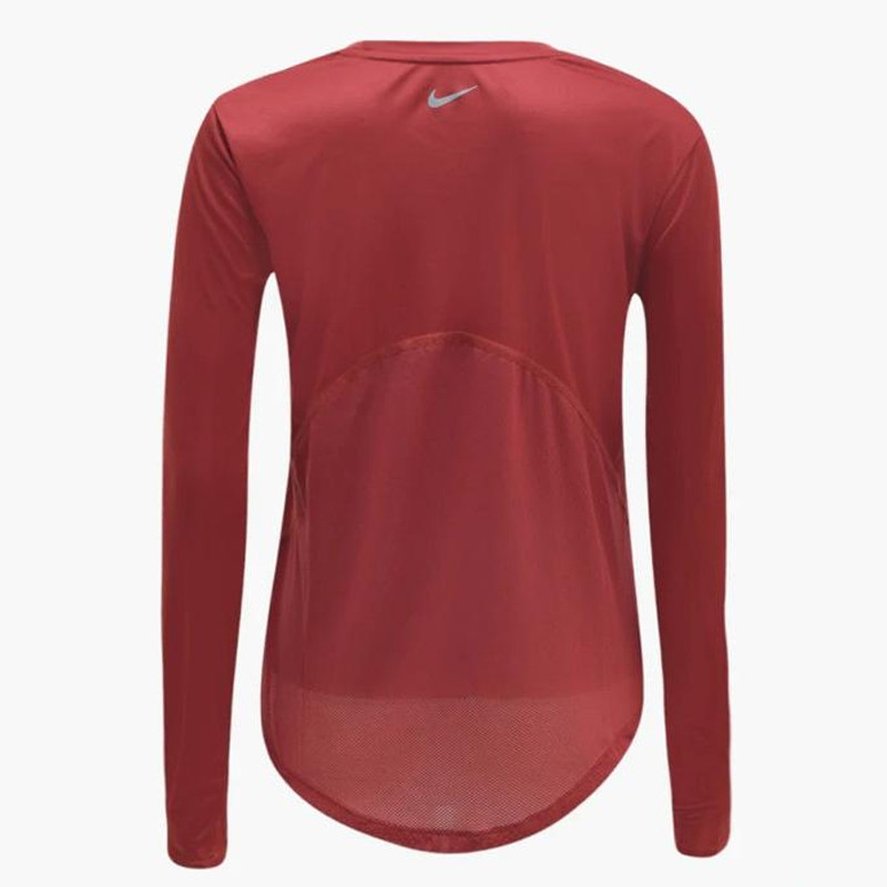 BAJU LARI NIKE Wmns Miler Long Sleeves Tee