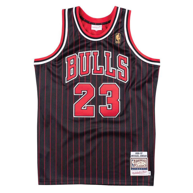 BAJU BASKET MITCHELL N NESS Michael Jordan Chicago Bulls Alternate 1996-97 Authentic Jersey