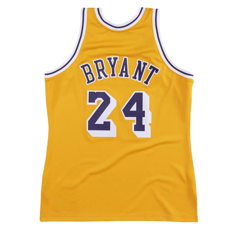 BAJU BASKET MITCHELL N NESS Los Angeles Lakers 2007-08 Kobe Bryant Authentic Jersey