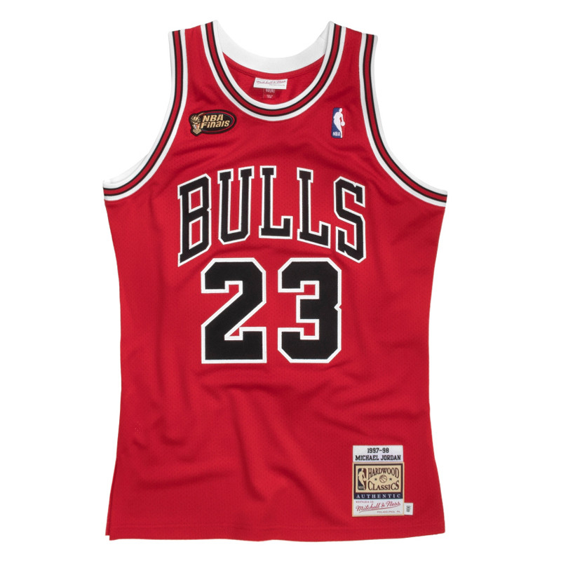 Jual BAJU BASKET Pria MITCHELL N NESS Chicago Bulls NBA Final 1997