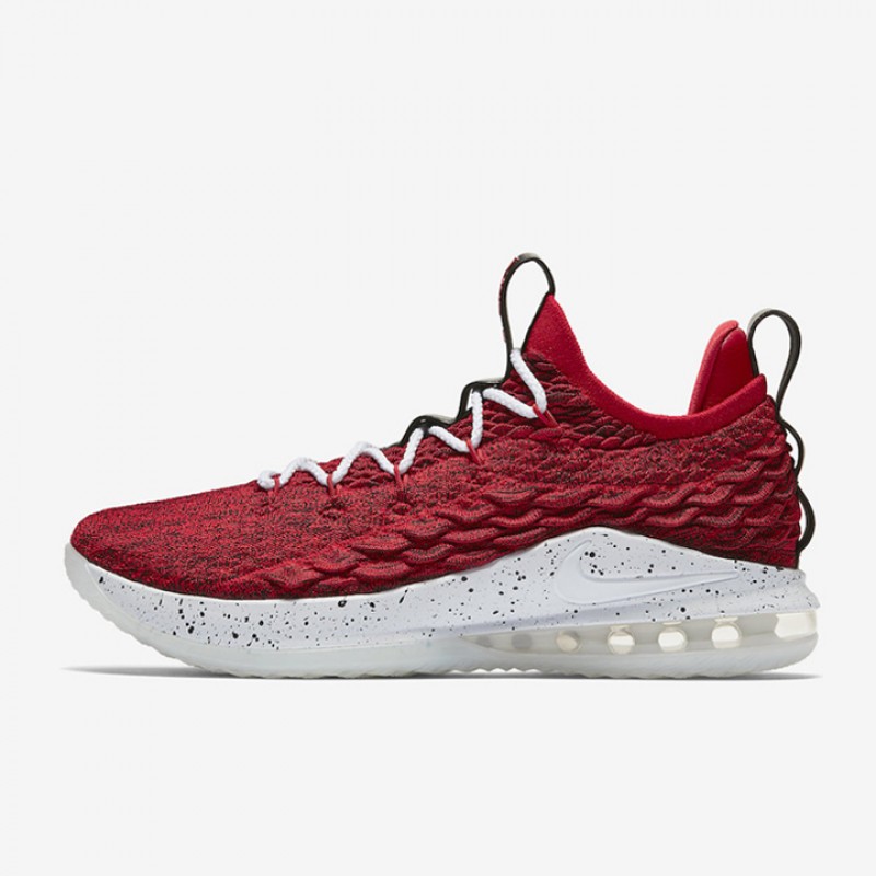 Sepatu Basket Nike Lebron 15 Low University Red