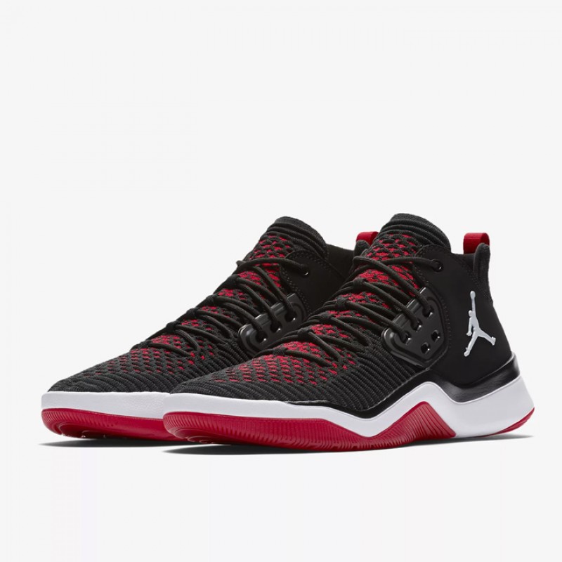 Jual SEPATU BASKET Pria AIR JORDAN DNA LX Black Red Original