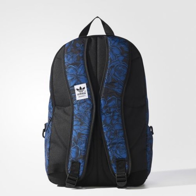 TAS SNEAKERS ADIDAS Blue Floral Backpack