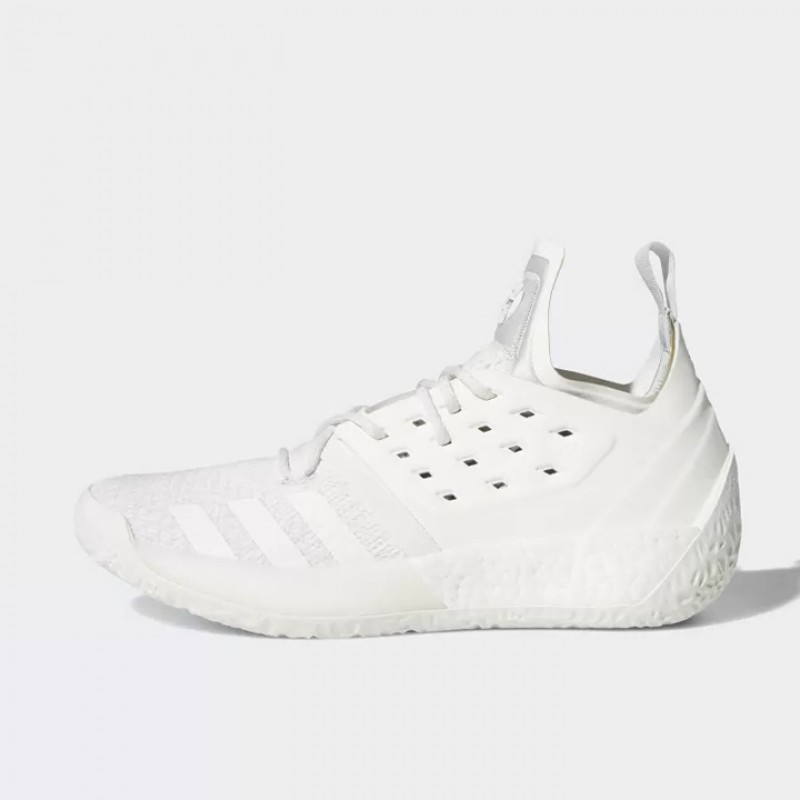 Sepatu Basket Adidas Harden Triple White
