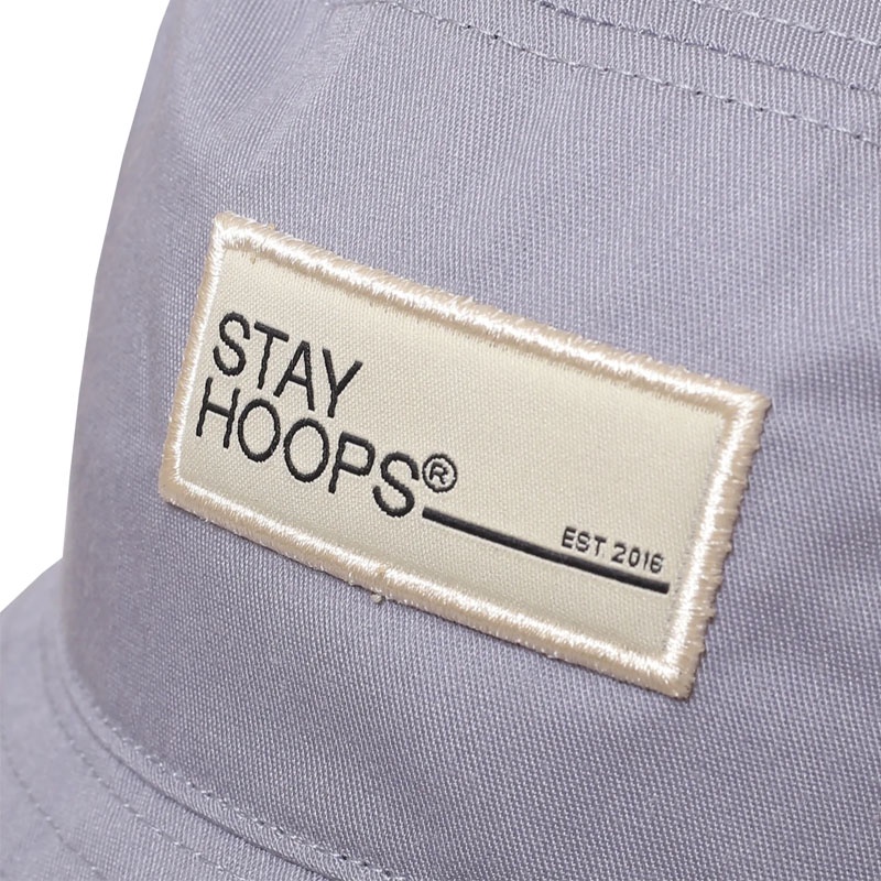 TOPI BASKET STAY HOOPS Bold Bucket Hat Grey