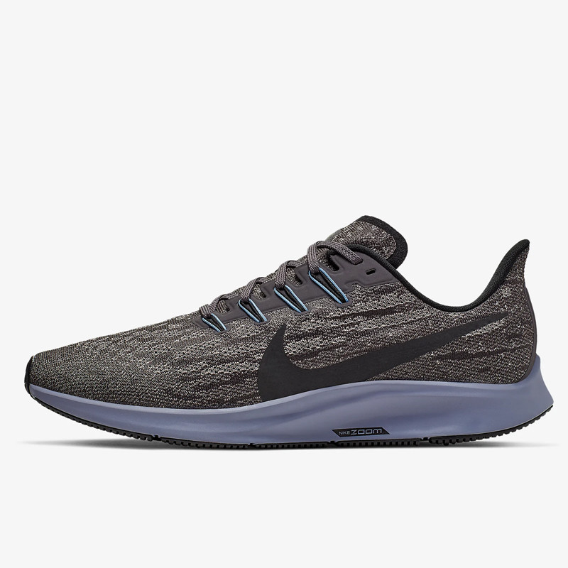 nike air zoom pegasus 36 black white thunder grey