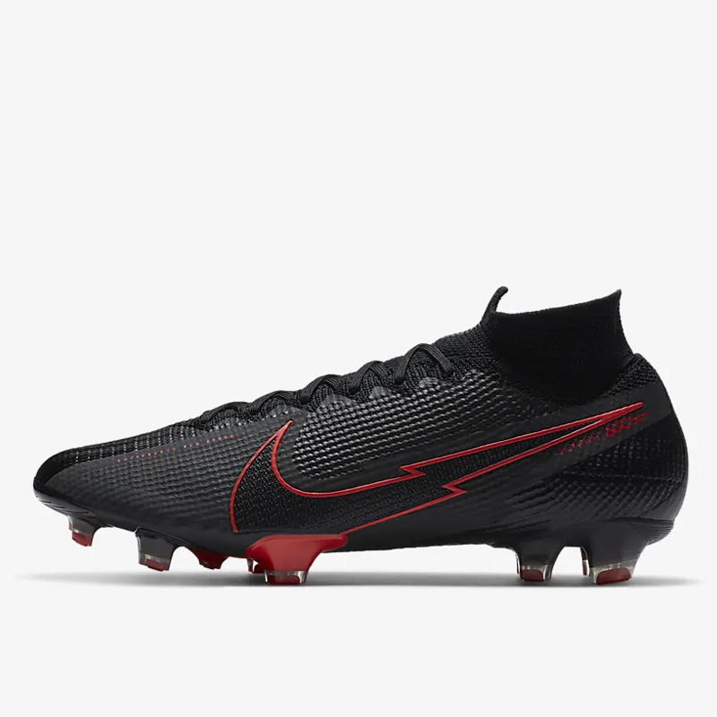 Sepatu Football Nike Mercurial Superfly 7 Elite Fg Black