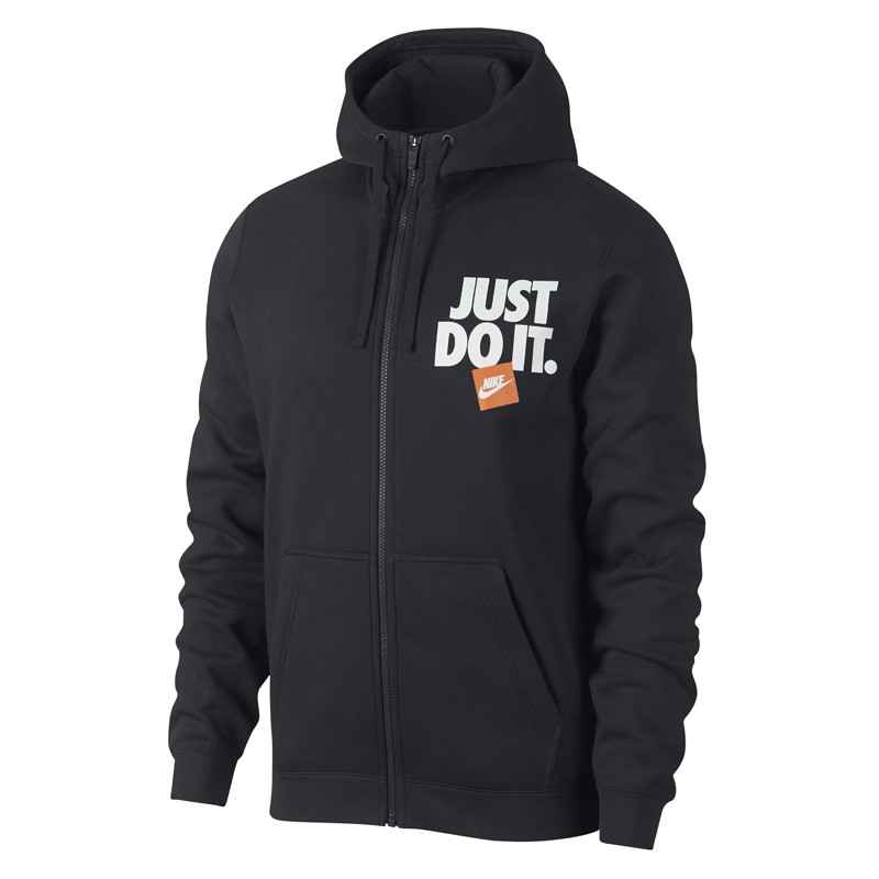 BAJU SNEAKERS NIKE Just Do It Full Zip Fleece Hoodie