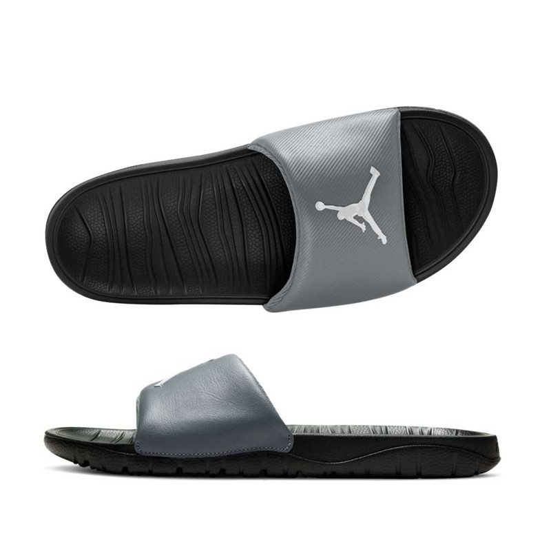 Jual SANDAL SNEAKERS Pria AIR JORDAN Break Slide Flip Flops Grey