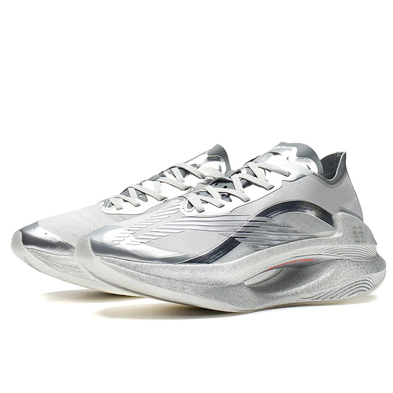 Jual Sepatu Lari Li-Ning Essential Silver Original Arrs001-7S - hoopspoint.com